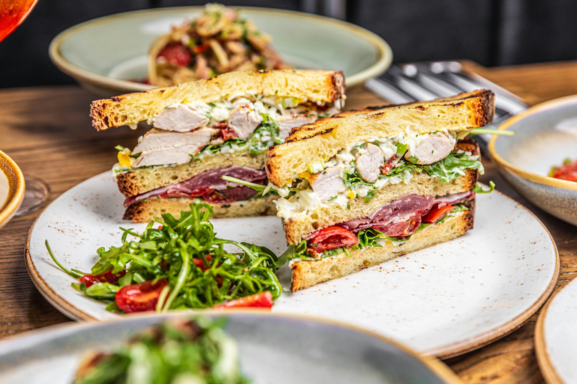 Club sandwiches